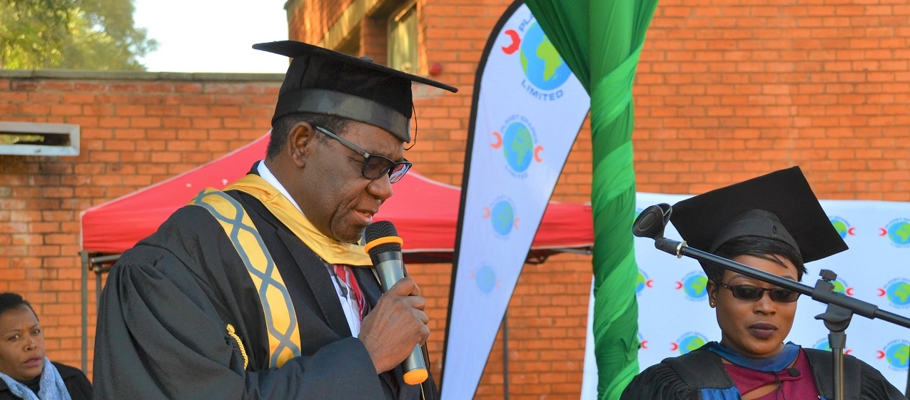 College Principal Mr. Zulu's welcoming message